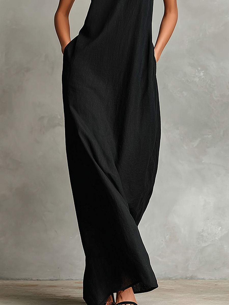 Women's Fall Wedding Guest Maxi Dress (4)
