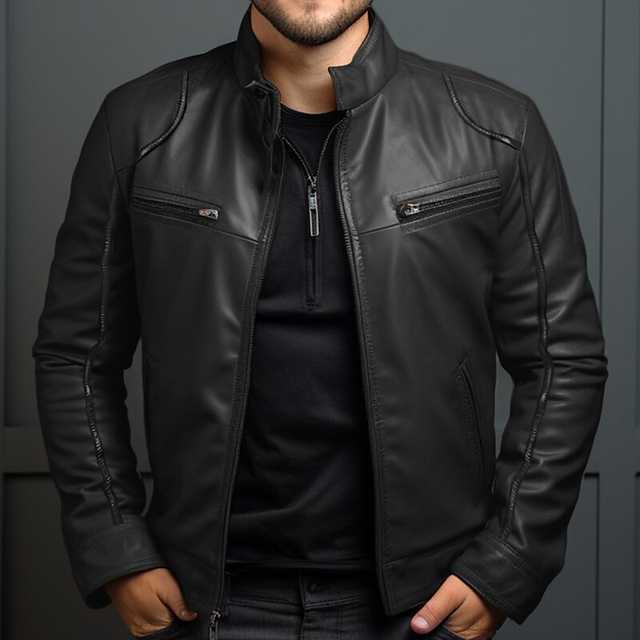 Women's Fleece Jacket for Autumn in Black