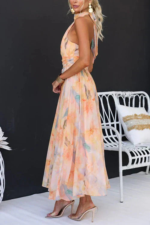 Women's Floral Maxi Summer Dress for Weddings (5)