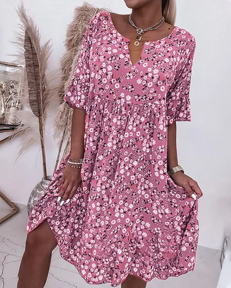 Women's Floral Summer Dress