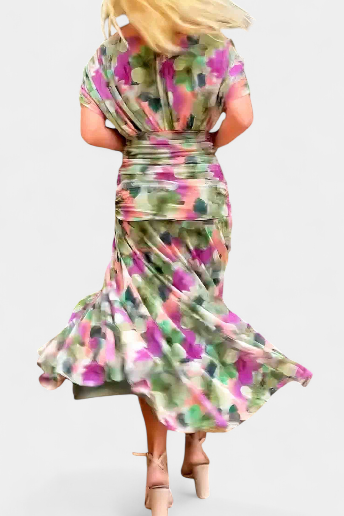 Women's Flowing Maxi Party Dress for Evenings (10)