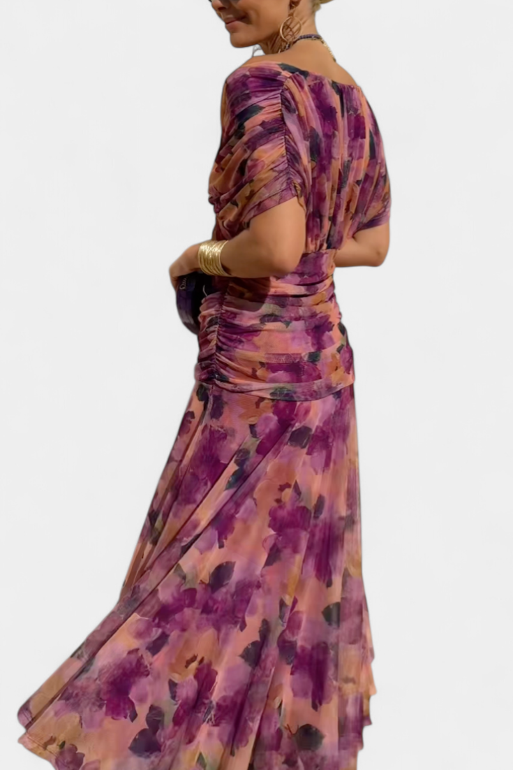Women's Flowing Maxi Party Dress for Evenings (12)