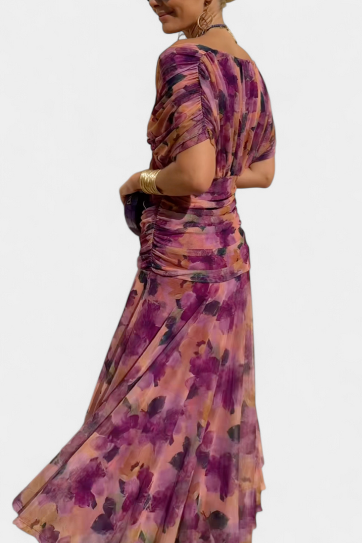 Women's Flowing Maxi Party Dress for Evenings (12)