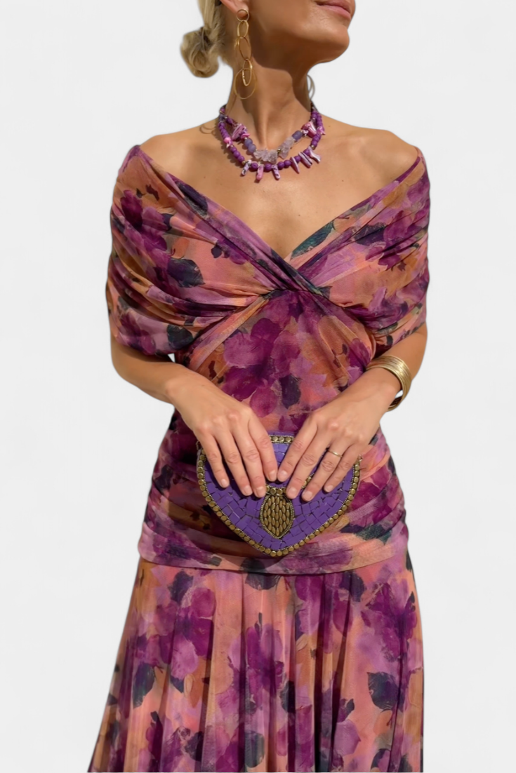 Women's Flowing Maxi Party Dress for Evenings (13)