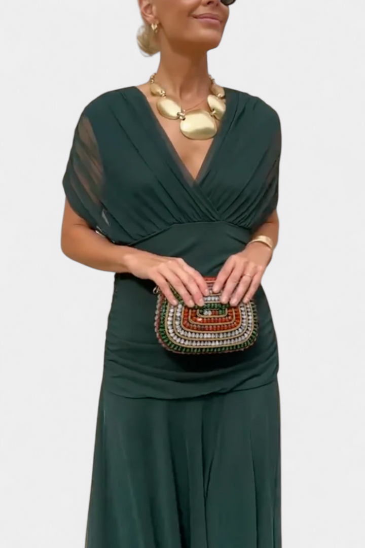 Women's Flowing Maxi Party Dress for Evenings (15)