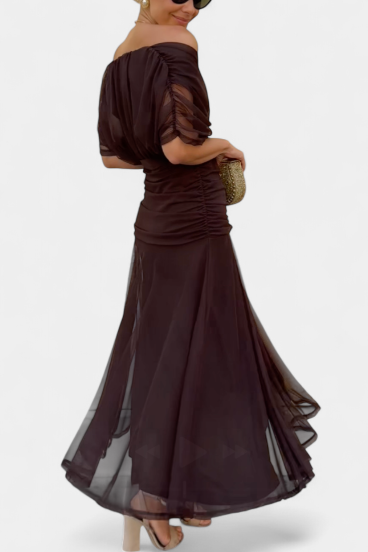 Women's Flowing Maxi Party Dress for Evenings (3)