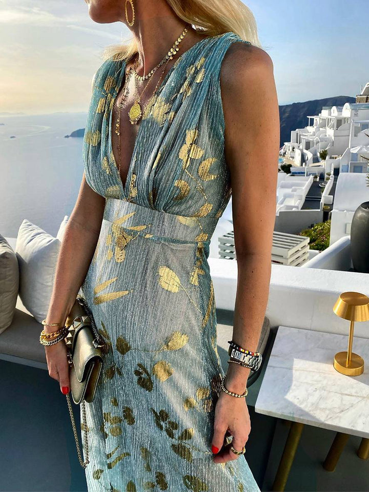 Women's Glamorous Wedding Guest Maxi Dress (6)