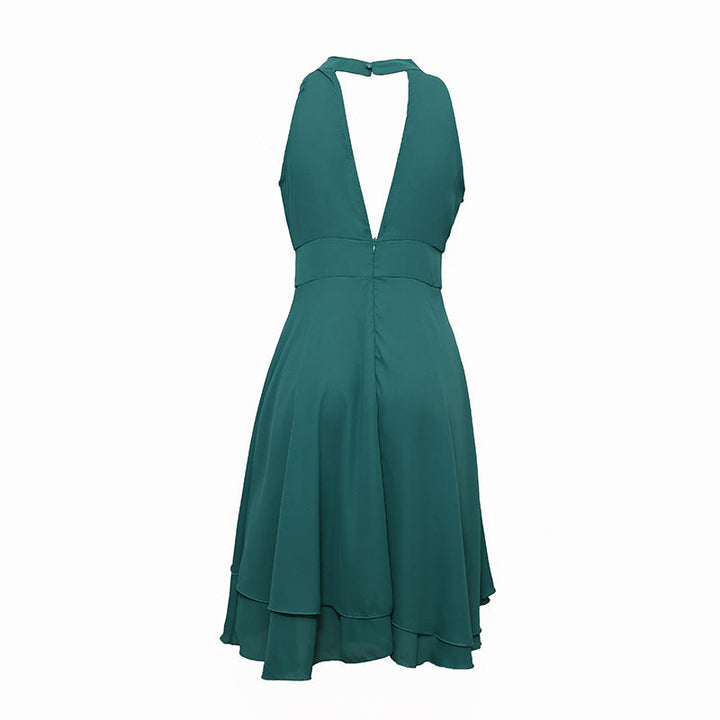 Women's Halter Dress for Versatile Wear (12)