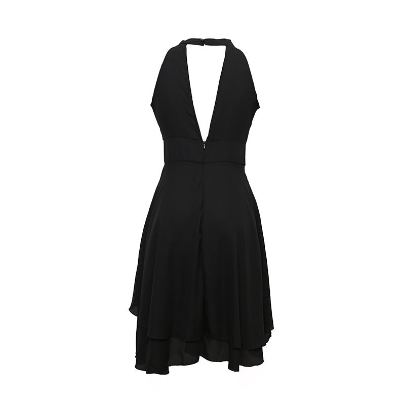 Women's Halter Dress for Versatile Wear (8)