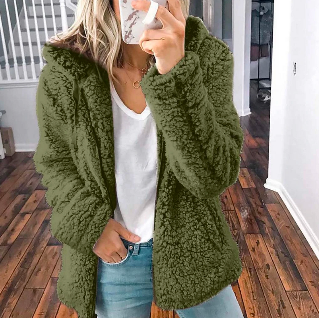 Women's Hooded Oversized Coat for Autumn (8)