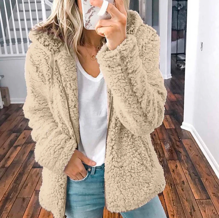 Women's Hooded Oversized Coat for Autumn (9)