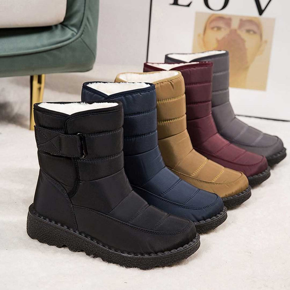 Women's Insulated Knee High Boots for Autumn (2)