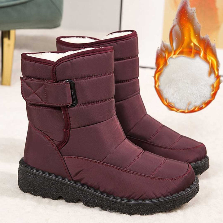 Women's Insulated Knee High Boots for Autumn (3)