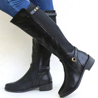 Isla | Women's Knee High Boots in Leather
