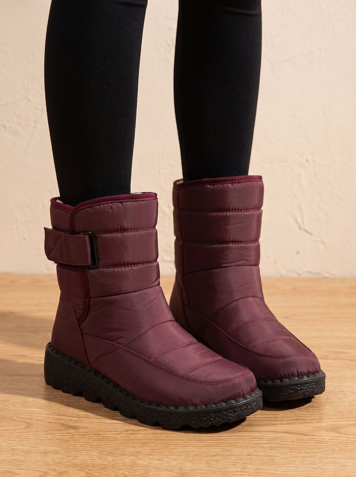 Women's Knee High Boots Waterproof Fleece-Lined