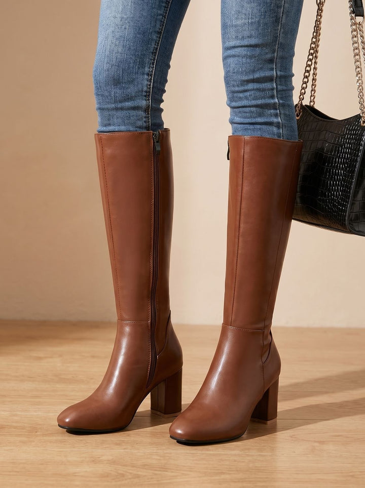 Women's Knee High Boots with Arch Support