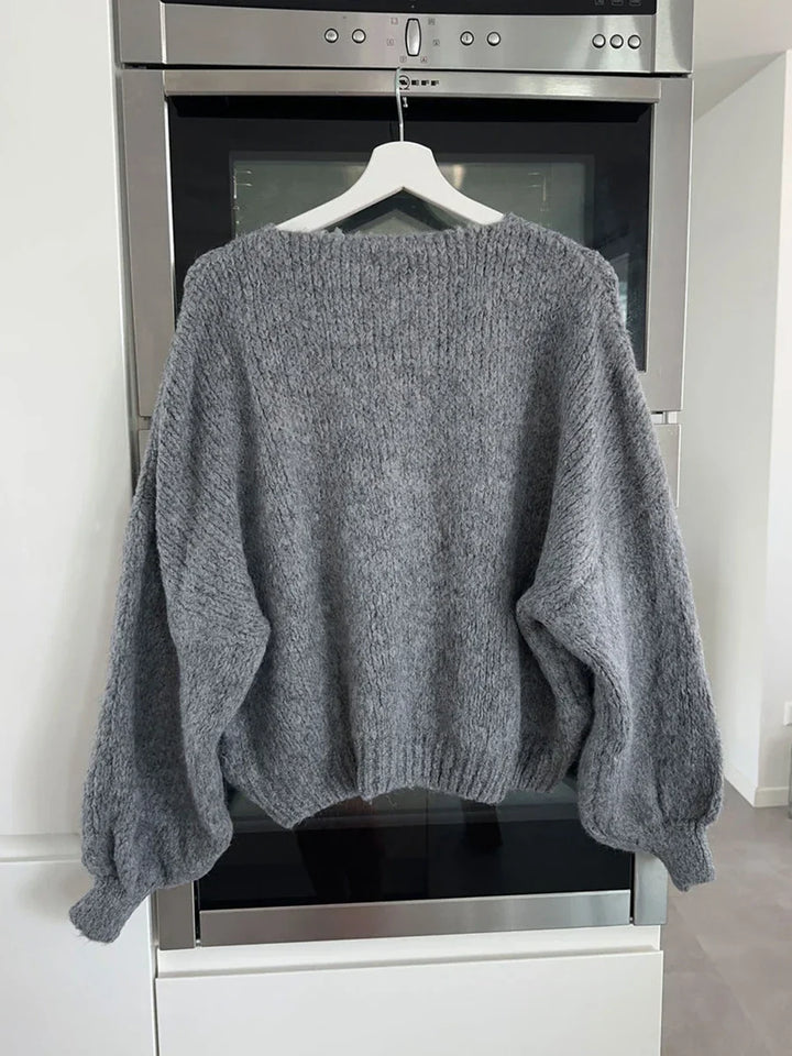 Women's Knit Cardigan with Bows (5)