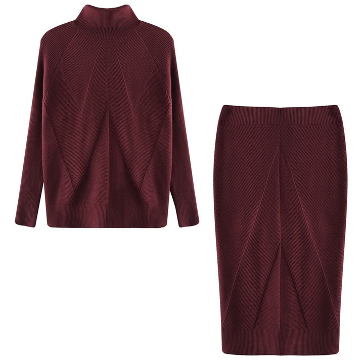 Women's Knit Party Dress for Autumn (13)