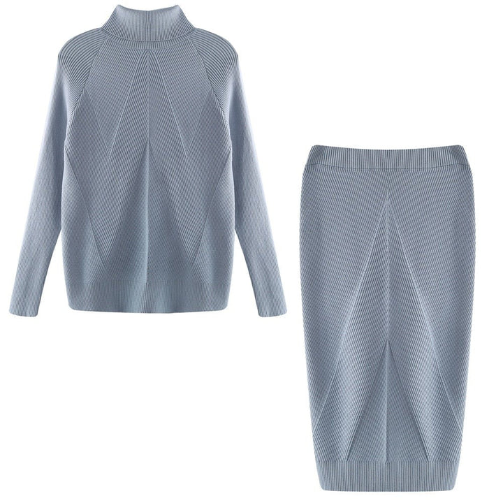 Women's Knit Party Dress for Autumn (6)