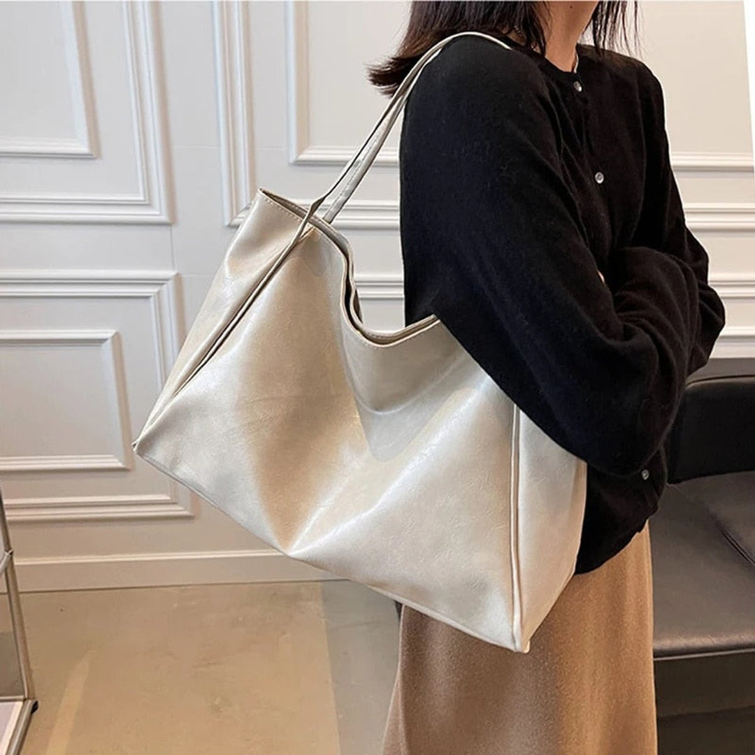 Women's Laptop Bag Retro Leather Tote (2)