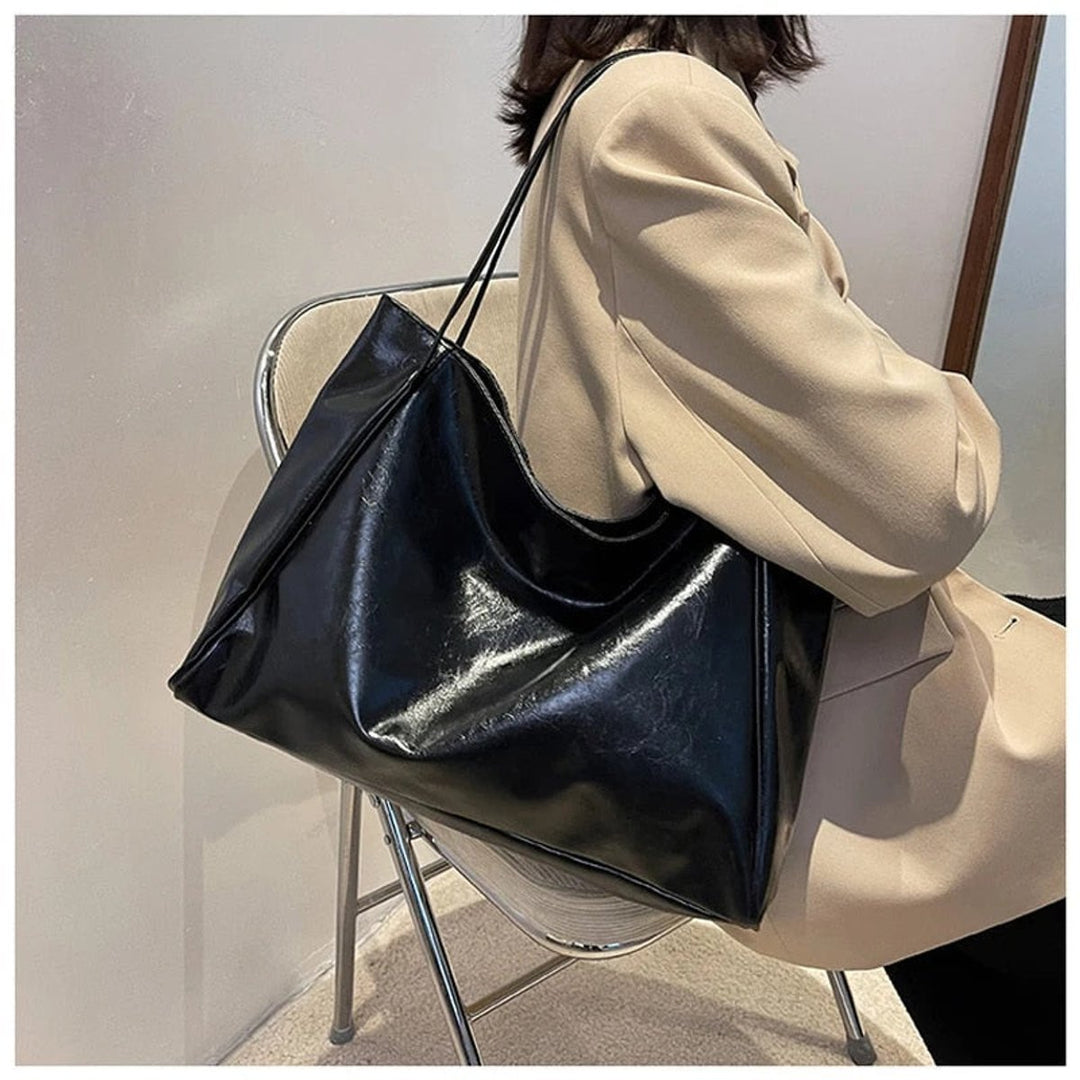 Women's Laptop Bag Retro Leather Tote (3)