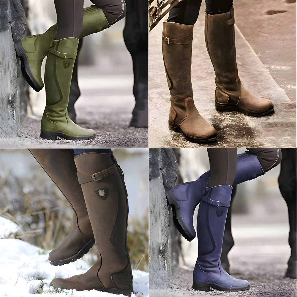 Women's Leather Boots for All-Weather Wear (2)