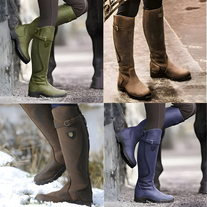 Women's Leather Boots for All-Weather Wear (2)