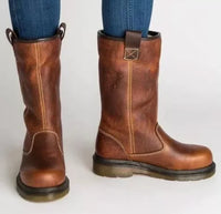 Isla | Women's Leather Boots for Autumn Outfits
