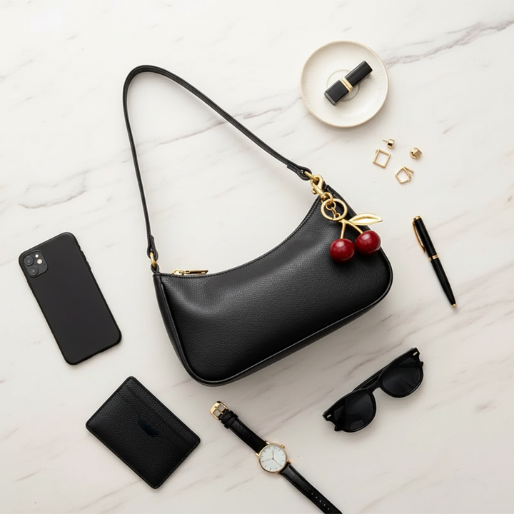 Women's Leather Tote Bag with Structured Silhouette (5)