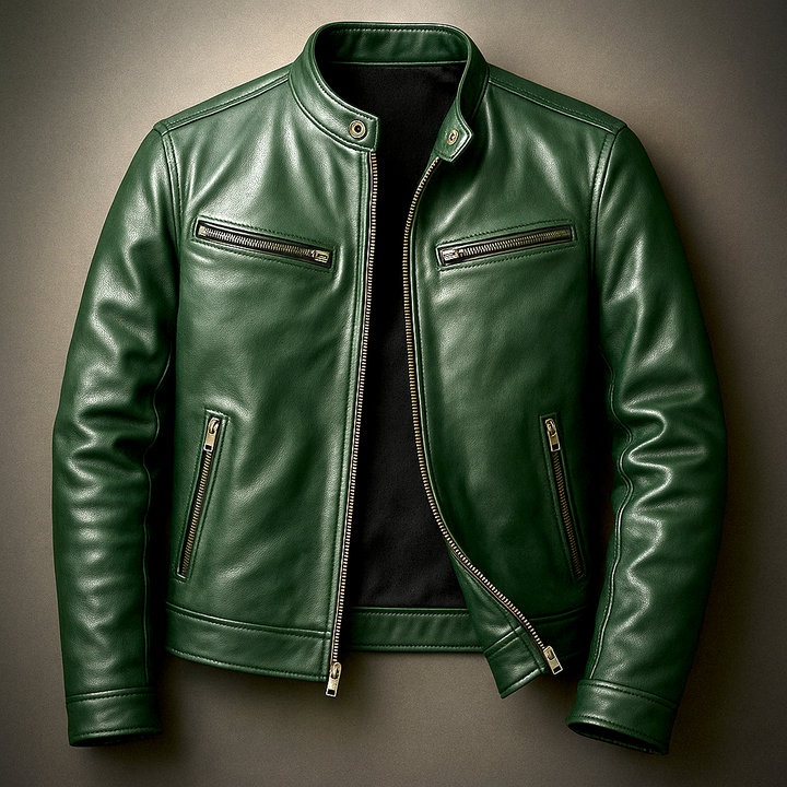 Women's Lightweight Blazer Jacket for Autumn Days in Tannengrün