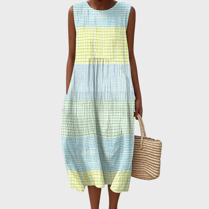 Women's Lightweight Midi Dress for Summer in Mehrfarben 1
