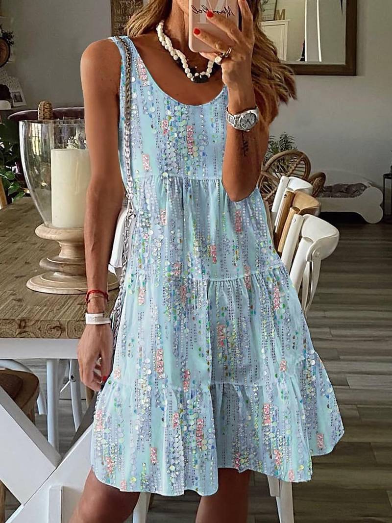 Women's Lightweight Summer Tank Dress