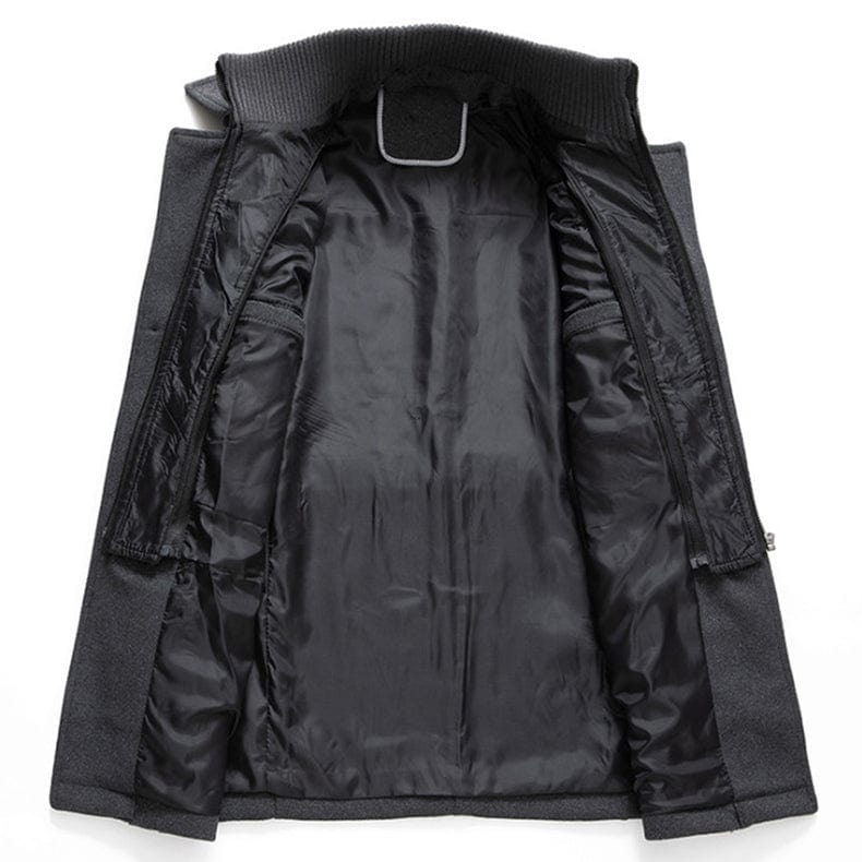 Women's Lined Autumn Jacket with Layered Collar (6)