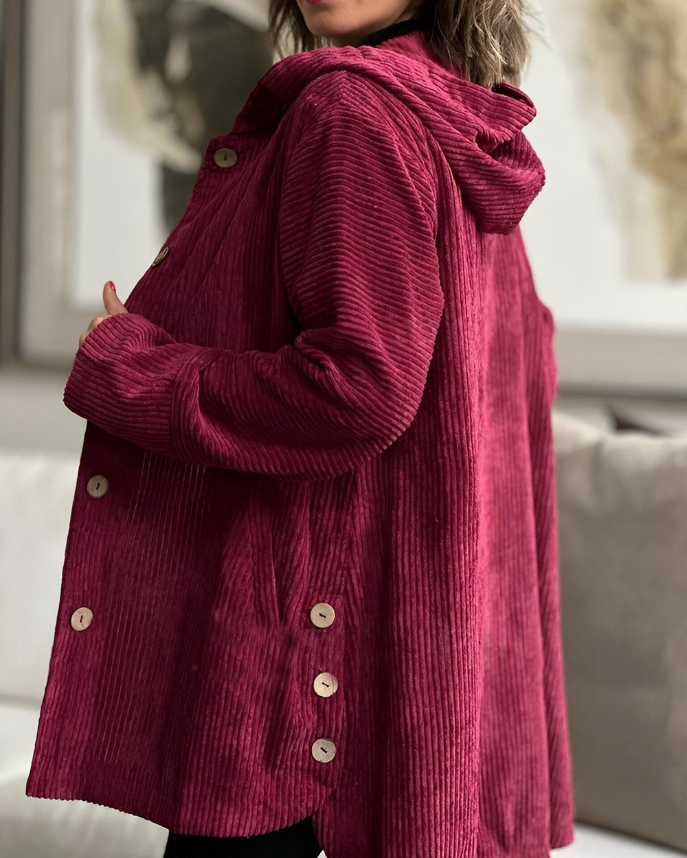 Women's Long Cardigan for Elegant Layering (2)