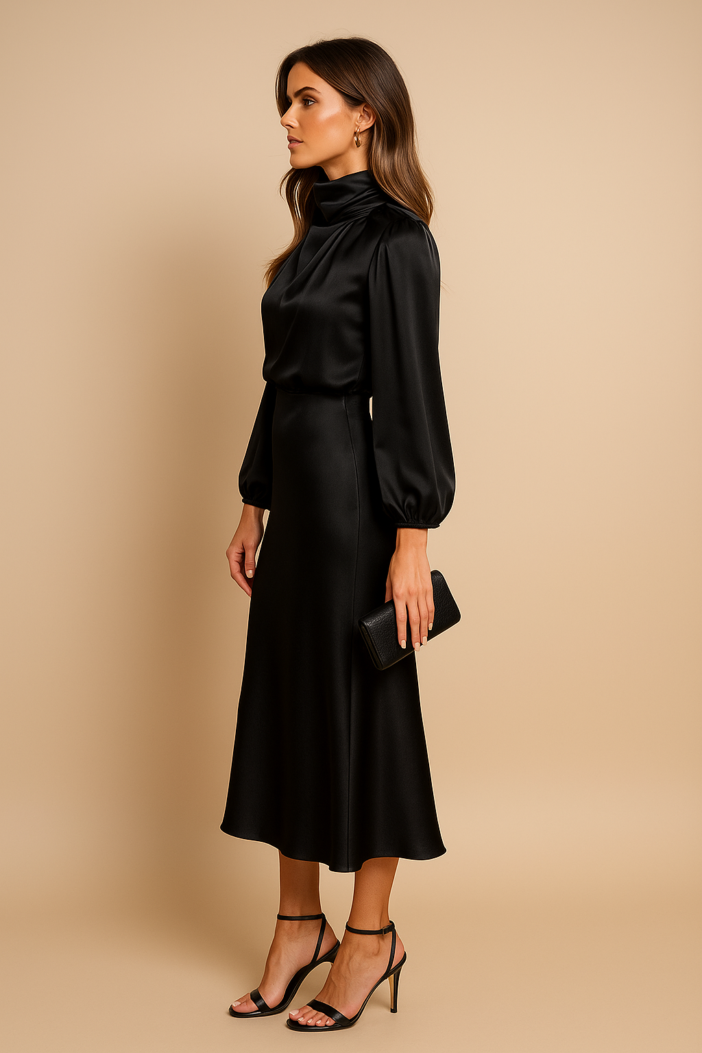 Women's Long Evening Dress in Cotton (22)