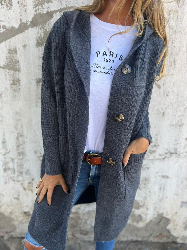 Women's Long Knit Cardigan for Fall Layering (5)