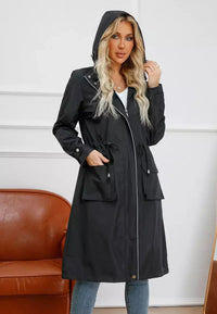 Ivy | Women's Long Rain Jacket for Fall