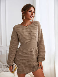 Alice | Women's Long Sleeve Knitted Dress for Occasions