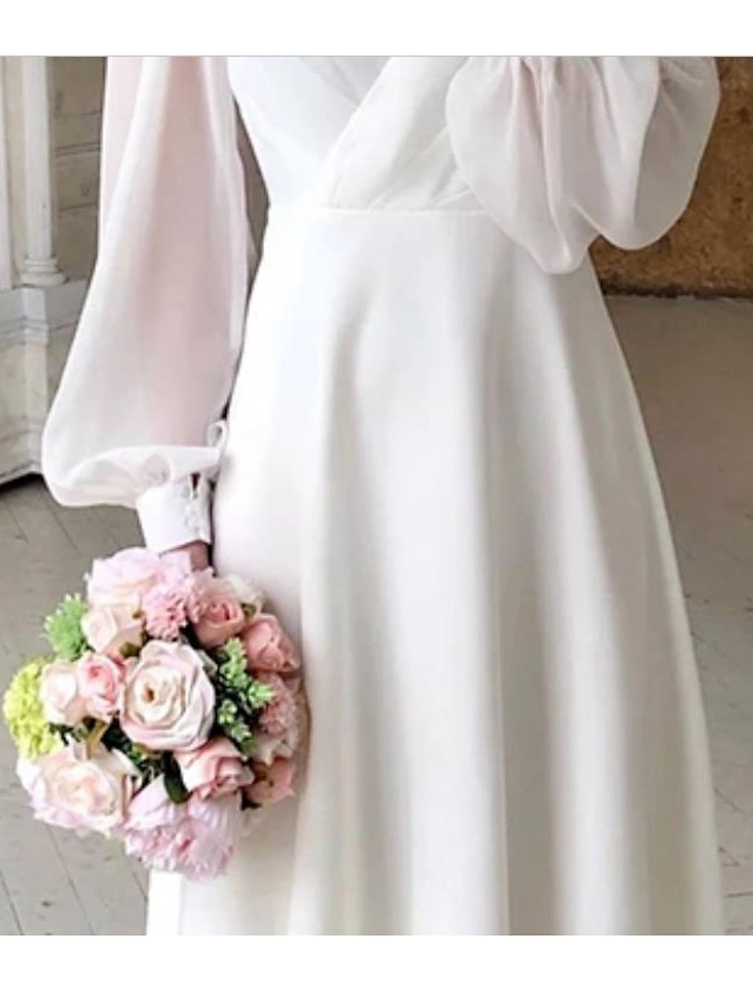 Women's Long-Sleeve Summer Dress for Weddings (3)