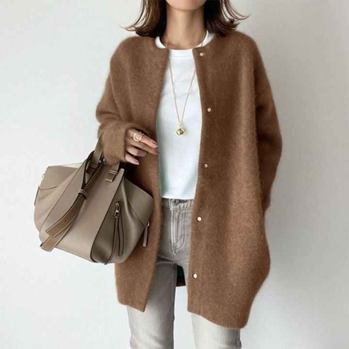 Women's Longline Knit Cardigan for Everyday Layering (11)