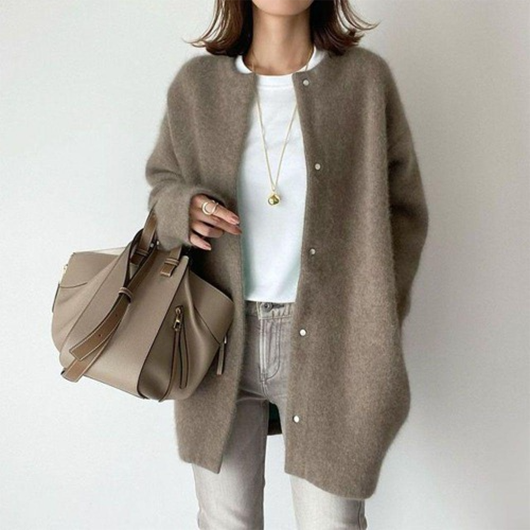 Women's Longline Knit Cardigan for Everyday Layering (15)