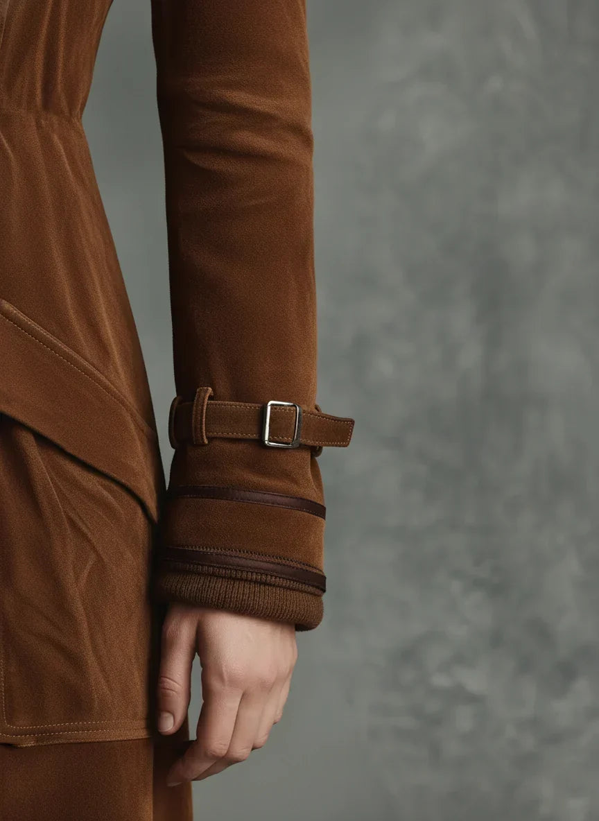 Women's Longline Tailored Coat for Autumn (3)