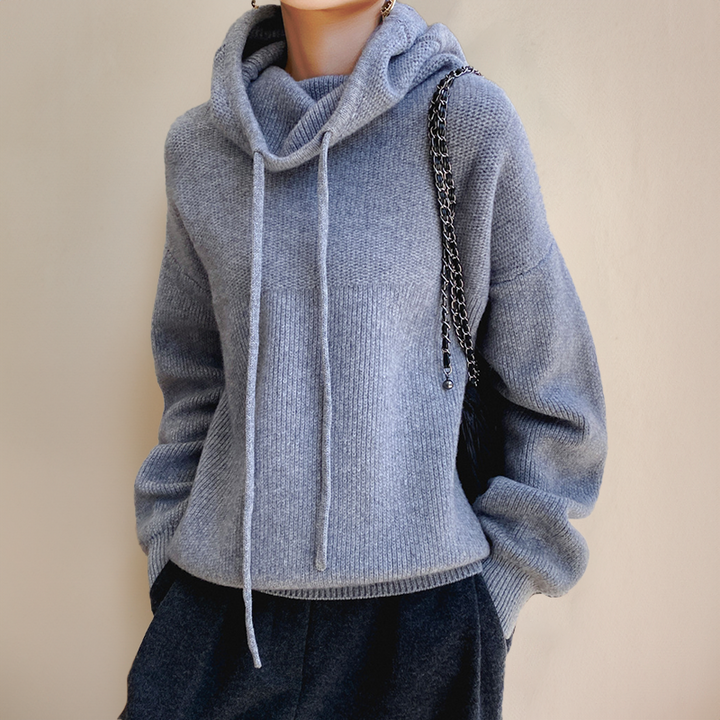 Women's Merino Wool Turtleneck Jumper for Autumn (3)
