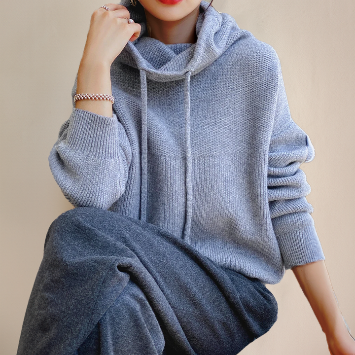 Women's Merino Wool Turtleneck Jumper for Autumn (4)