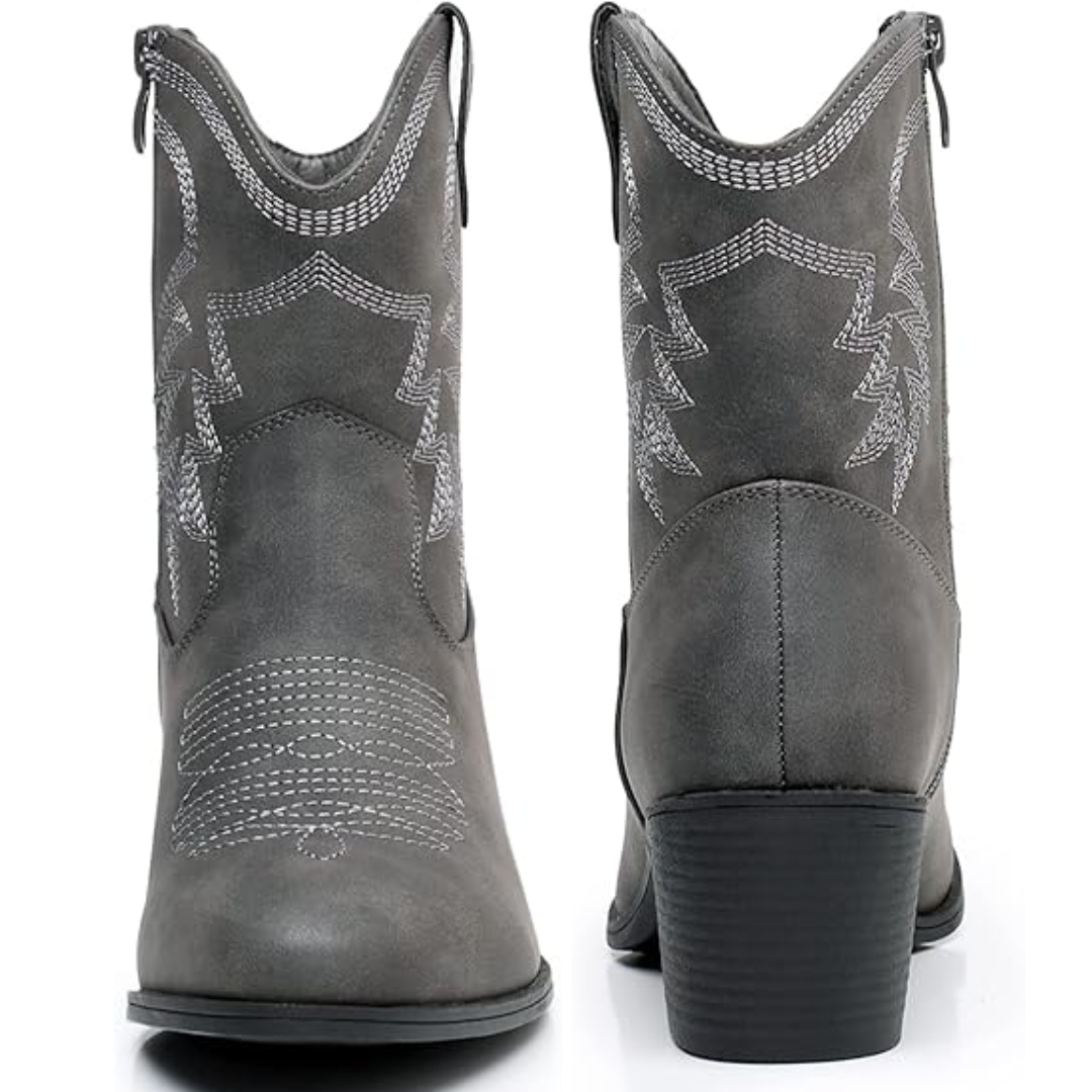 Women's Mid-Height Cowgirl Boots (2)