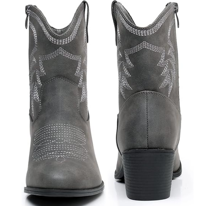 Women's Mid-Height Cowgirl Boots (2)