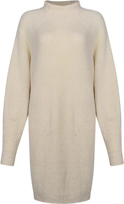 Women's Mini Knit Sweater Dress for Autumn (11)