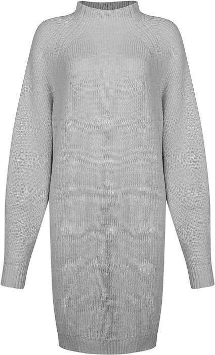 Women's Mini Knit Sweater Dress for Autumn (12)