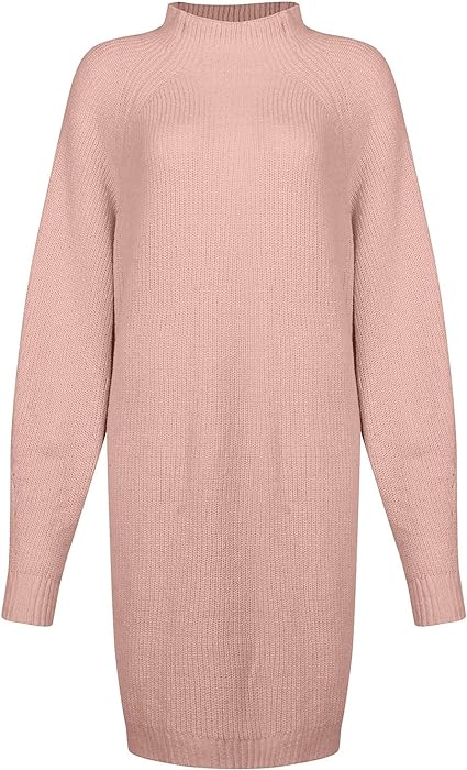 Women's Mini Knit Sweater Dress for Autumn (18)