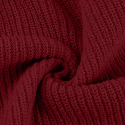 Women's Mini Knit Sweater Dress for Autumn (6)